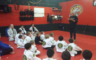 How does martial arts develop rock solid concentration in its participants?
